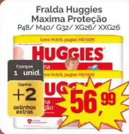 Supermercados Rena Fralda huggies maxima proteção oferta