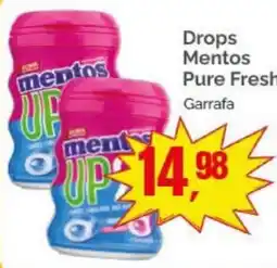 Supermercados Rena Drops Mentos Pure Fresh Garrafa oferta