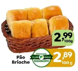 Supermercados Kawakami Pão Brioche oferta
