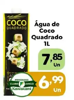 Supermercados Kawakami Água de Coco Quadrado oferta