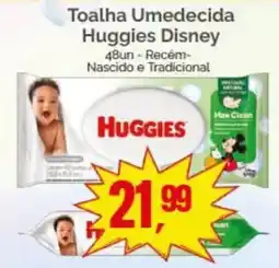 Supermercados Rena Toalha Umedecida Huggies Disney oferta