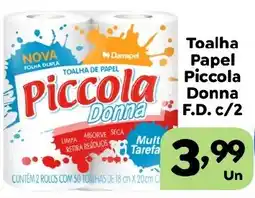 Supermercados Kawakami Toalha papel piccola donna oferta