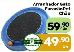 Supermercados Kawakami Arranhador Gato FuracãoPet Chão oferta