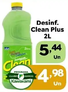 Supermercados Kawakami Desinf. Clean Plus oferta