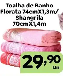 Supermercados Kawakami Toalha de Banho Florata Shangrila oferta