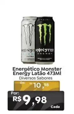 Novo Atacarejo Energético Monster Energy Latão oferta