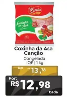 Novo Atacarejo Coxinha da Asa Canção oferta