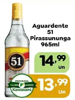 Supermercados Kawakami Aguardente 51 Pirassununga oferta