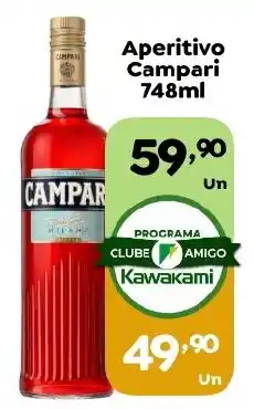 Supermercados Kawakami Aperitivo Campari oferta