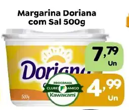 Supermercados Kawakami Margarina Doriana com Sal oferta