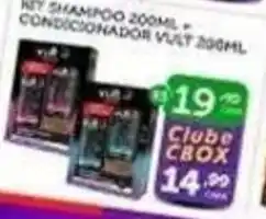 CenterBox kit shampoo 200ml + condicionador vult 200ml oferta