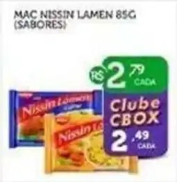 CenterBox mac nissin lamen 85g oferta