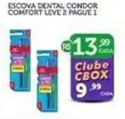 CenterBox escova dental condor comfort leve 2 pague 1 oferta