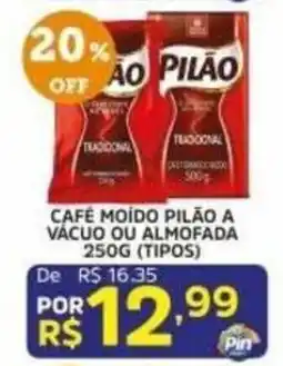 Pinheiro Supermercado Café moído pilão a vácuo ou almofada oferta