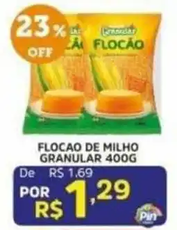 Pinheiro Supermercado Flocão de milho granular oferta