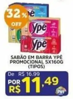 Pinheiro Supermercado Sabão em barra ypê oferta
