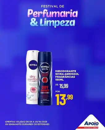 Desodorante nivea aerossol fragrâncias