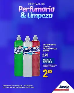 Apoio Mineiro Detergente limpol fragrancias oferta