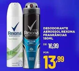 Apoio Mineiro Desodorante aerossol rexona fragrâncias oferta
