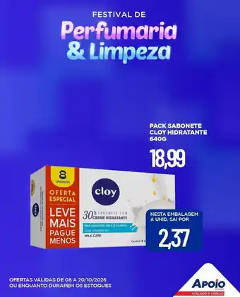 Pack sabonete cloy hidratante