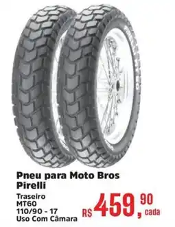 Mix Mateus Pneu para moto bros pirelli oferta