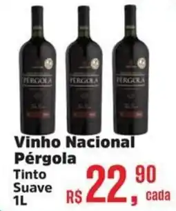 Mix Mateus Vinho Nacional Pergola Tinto Suave oferta