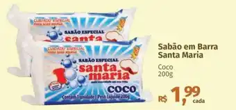 Sabão em barra santa maria