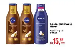 Mix Mateus Loção Hidratante Nivea oferta