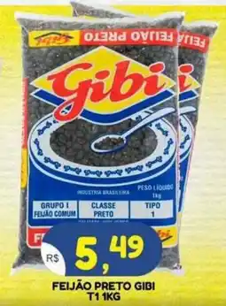 Bramil Supermercados Feijão preto gibi oferta