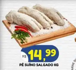 Bramil Supermercados pé suíno salgado kg oferta