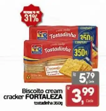 Cometa Supermercados Biscoito cream cracker FORTALEZA oferta