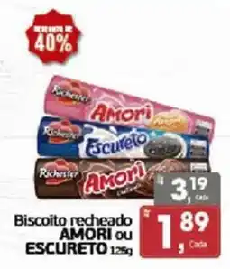 Cometa Supermercados Biscoito recheado amori ou escureto oferta