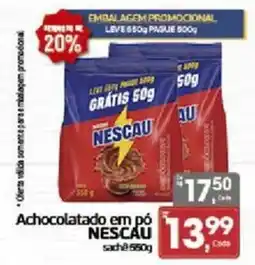 Cometa Supermercados Achocolatado em pó nescau oferta
