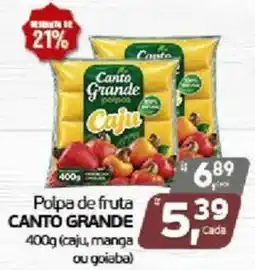 Cometa Supermercados Polpa de fruta canto grande oferta