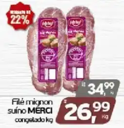 Cometa Supermercados Filé mignon suíno merci oferta