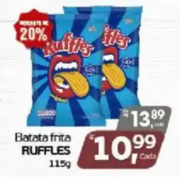 Cometa Supermercados Batata frita ruffles oferta