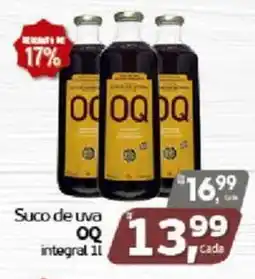 Cometa Supermercados Suco de uva oq integral 1l oferta