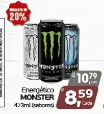 Cometa Supermercados Energético monster oferta