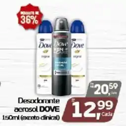 Cometa Supermercados Desodorante aerosol dove oferta