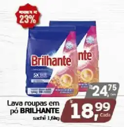 Cometa Supermercados Lava roupas em pó BRILHANTE oferta