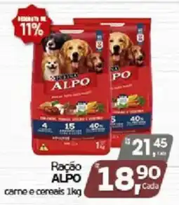 Cometa Supermercados Ração alpo carne e cereais oferta