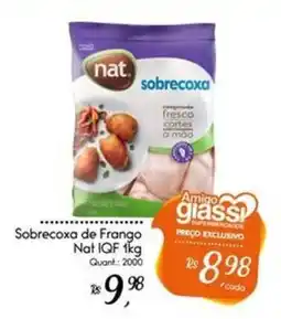 Giassi Supermercados Sobrecoxa de Frango Nat IQF oferta