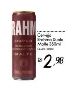Giassi Supermercados Cerveja brahma duplo malte oferta
