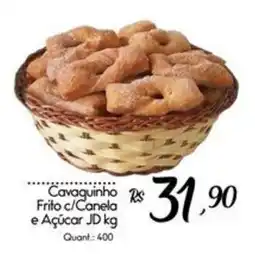 Giassi Supermercados Cavaquinho frito c/canela e açúcar jd kg oferta