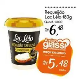 Giassi Supermercados Requeijão lac lelo oferta