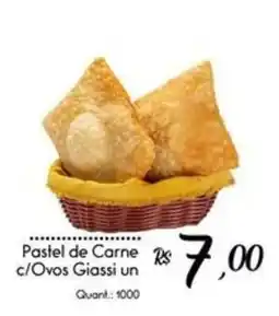 Giassi Supermercados Pastel de Carne c/Ovos Giassi un oferta