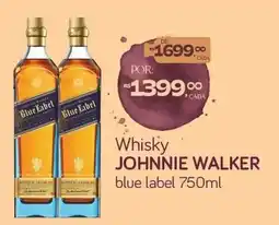 Cometa Supermercados Whisky johnnie walker blue label oferta