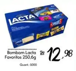 Giassi Supermercados Bombom lacta favoritos oferta