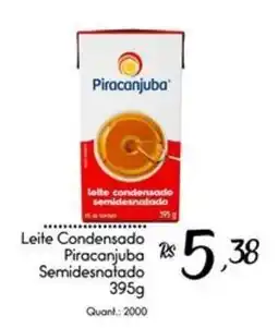 Giassi Supermercados Leite Condensado Piracanjuba Semidesnatado oferta
