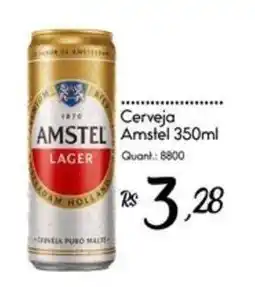 Giassi Supermercados Cerveja Amstel lager oferta